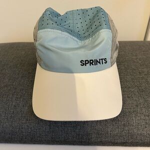 Sprints HyperG  Blue and White Running Hat. New